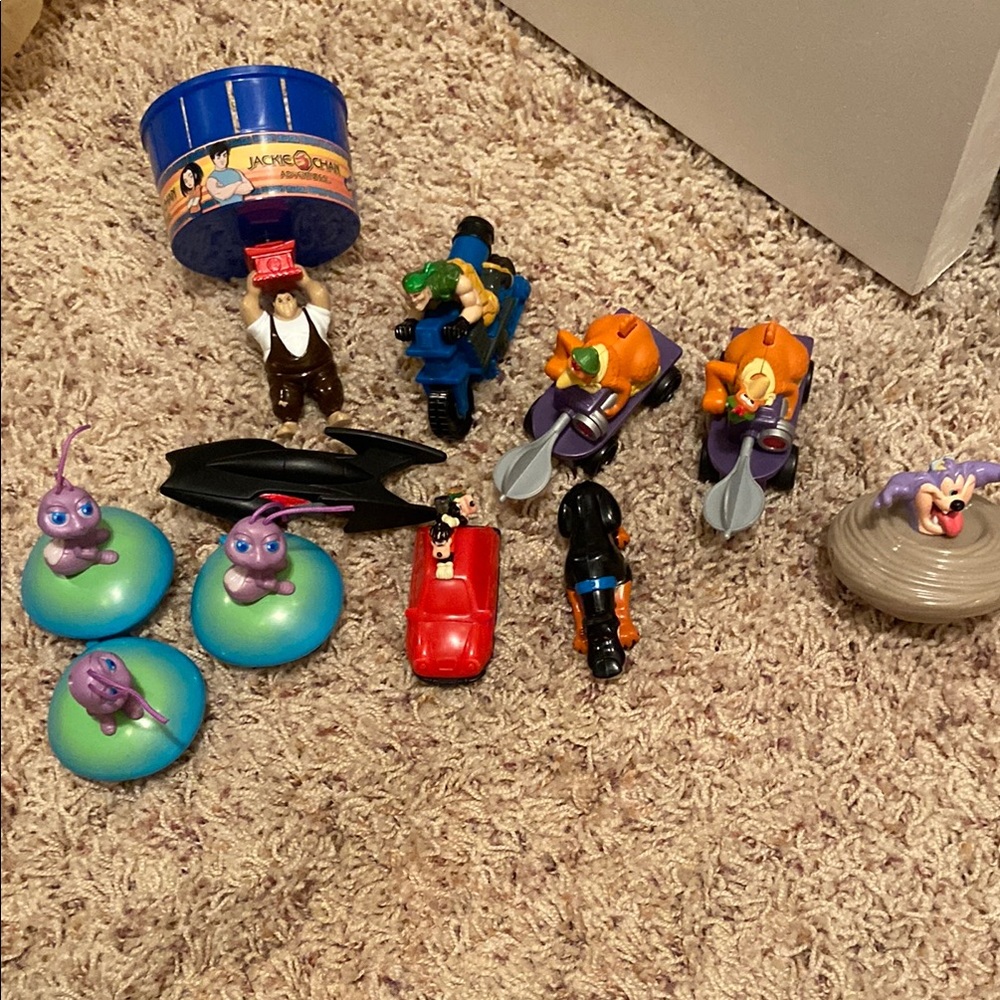 Disney and Others Kids Adventure Toy Set with Vehicles and Characters